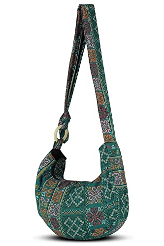 Your Cozy Damen Crossbody Handtaschen Hippie Tasche Hobo Taschen für Frauen Schulter Sling Bag Hippie Tote Bag Hippie bürse von Your Cozy