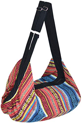 Your Cozy Gepäck Hobo Crossbody Bag Umhängetasche Reisetasche Messenger Bag Hippie Boho Bohemian von Your Cozy