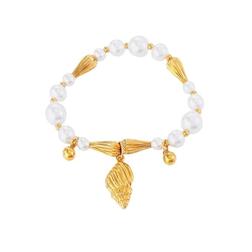 YOURNAME Kristall Armband, Mode Perlenkette High-End-Stil Sommer Meeresbrise Armband, Energieschmuck Für Frauen Stil B von YOURNAME