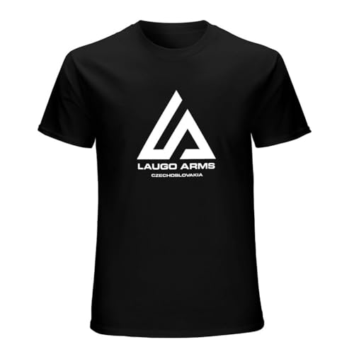 Laugo Arms Czechoslovakia Alien Pistol Shooting Handgun Short Sleeve T-Shirt Black L von YOUSICHUANG
