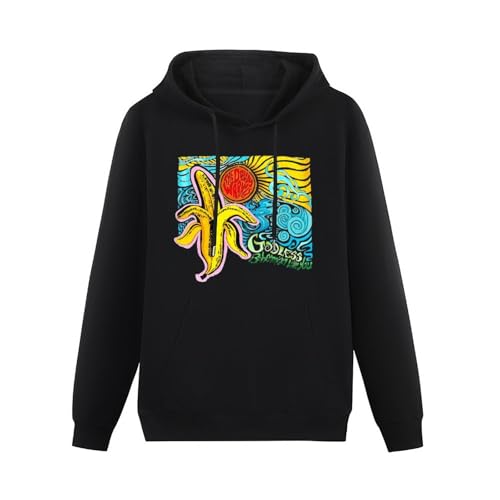 YOUSICHUANG The Dandy Warhols Godless Bohemian Like You Hoody Hoody Unisex Ptinted Hoodies Long Sleeve Men's Hooded with Pocket Black XXL von YOUSICHUANG