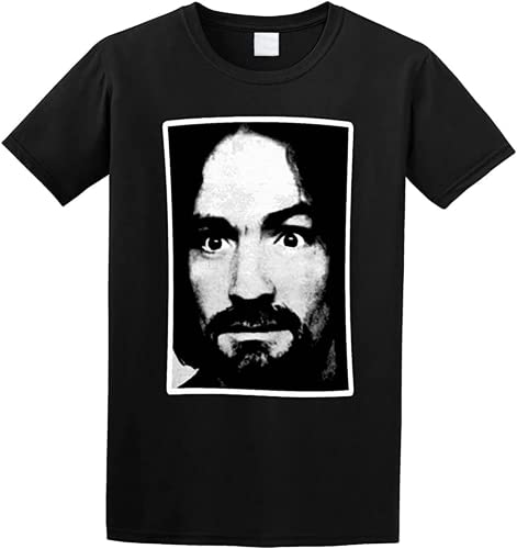 YUZHEN Men's Charles Manson HelTER Skelter T Shirt Black Black Size XL YUZHEN Men's Charles Manson HelTER Skelter T Shirt Black Black Size XL von YOUSIJIE
