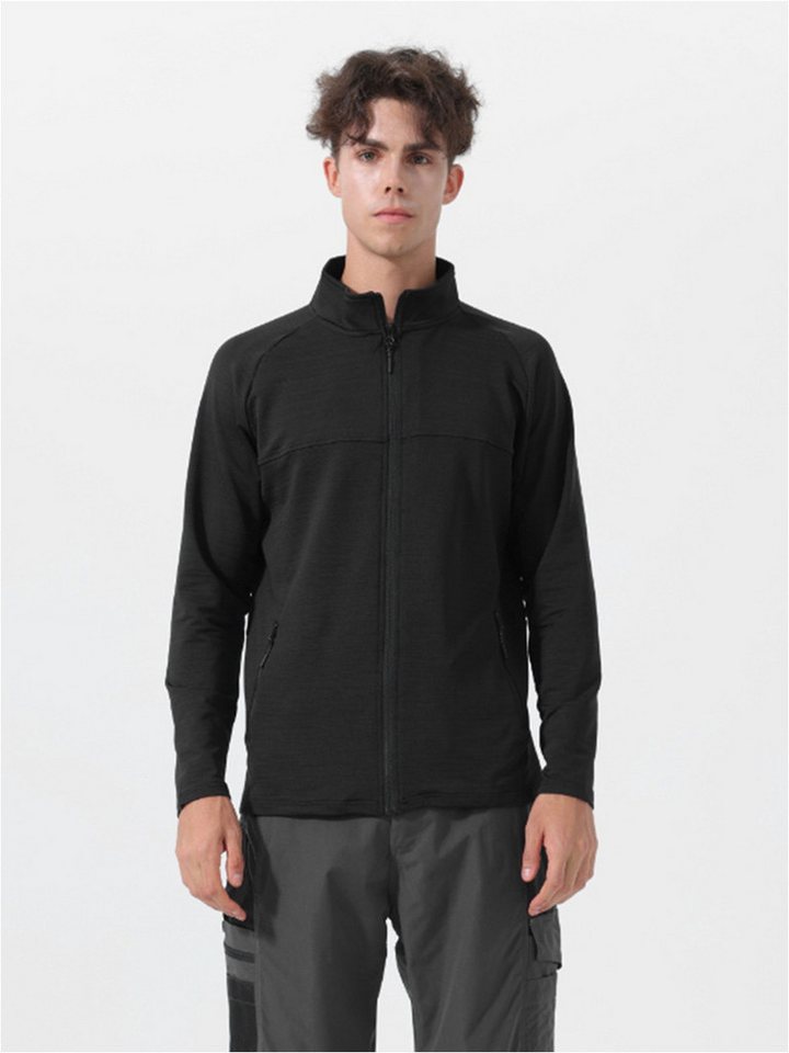 YOUTHUP Cardigan Herren Sport-Cardigan mit Stehkragen von YOUTHUP