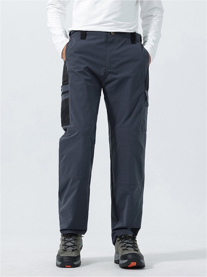 YOUTHUP Cargohose Herren Outdoor Freizeithose mit mehreren Taschen von YOUTHUP