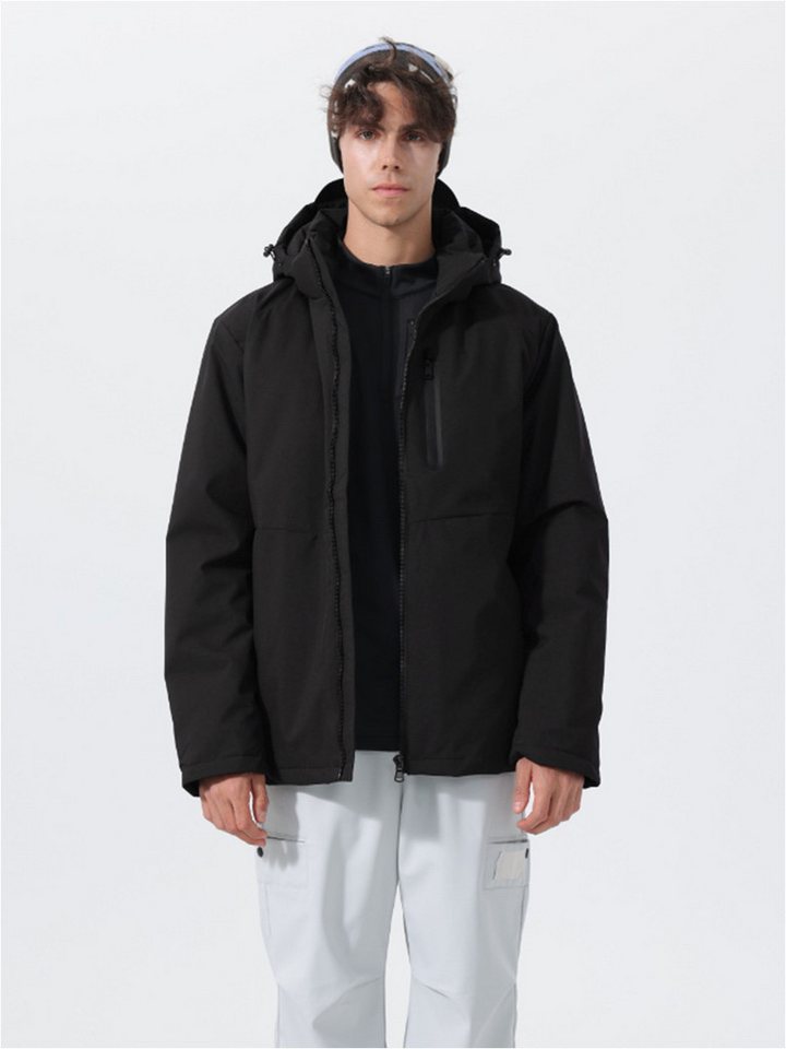 YOUTHUP Daunenjacke Funktionale Herren Winterjacke mit Kapuze von YOUTHUP