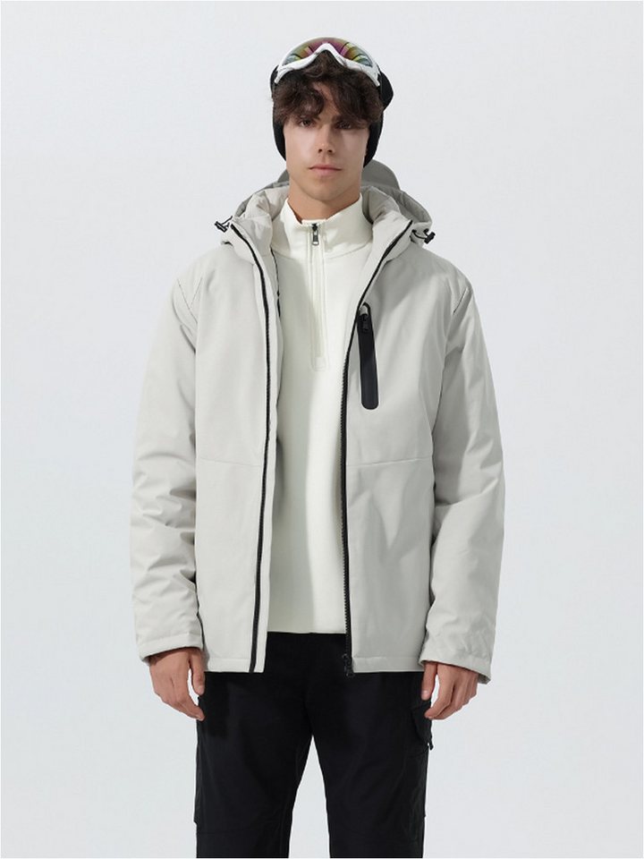 YOUTHUP Daunenjacke Funktionale Herren Winterjacke mit Kapuze von YOUTHUP