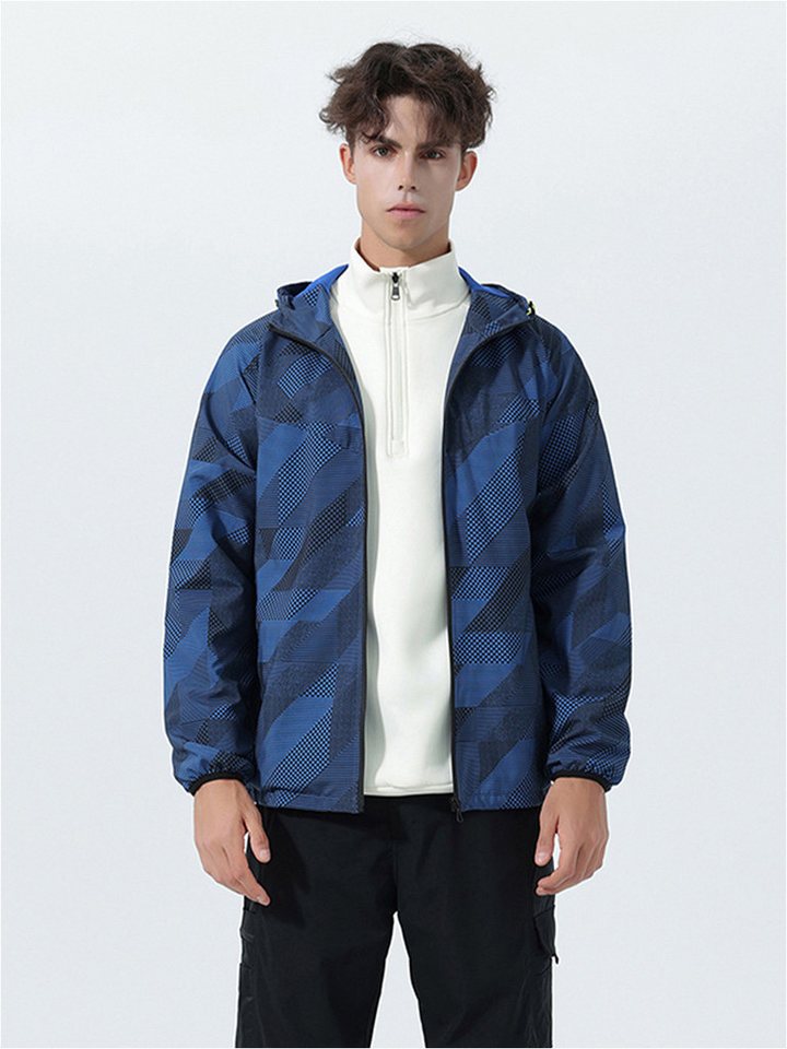 YOUTHUP Funktionsjacke Herren Outdoor-Freizeitjacken für Frühling und Herbst von YOUTHUP