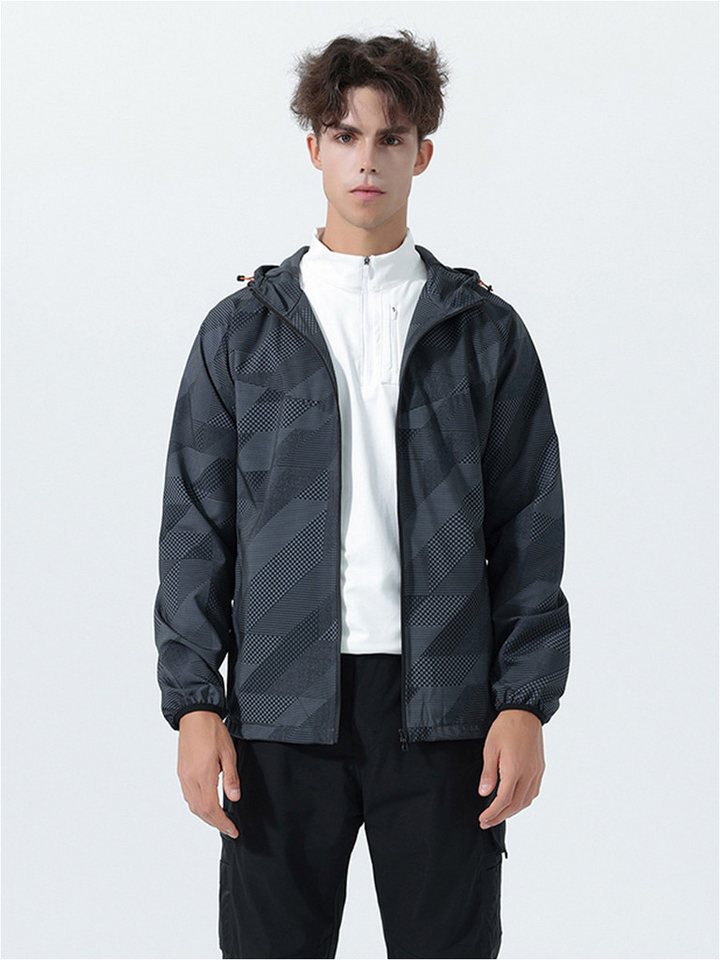 YOUTHUP Funktionsjacke Herren Outdoor-Freizeitjacken für Frühling und Herbst von YOUTHUP