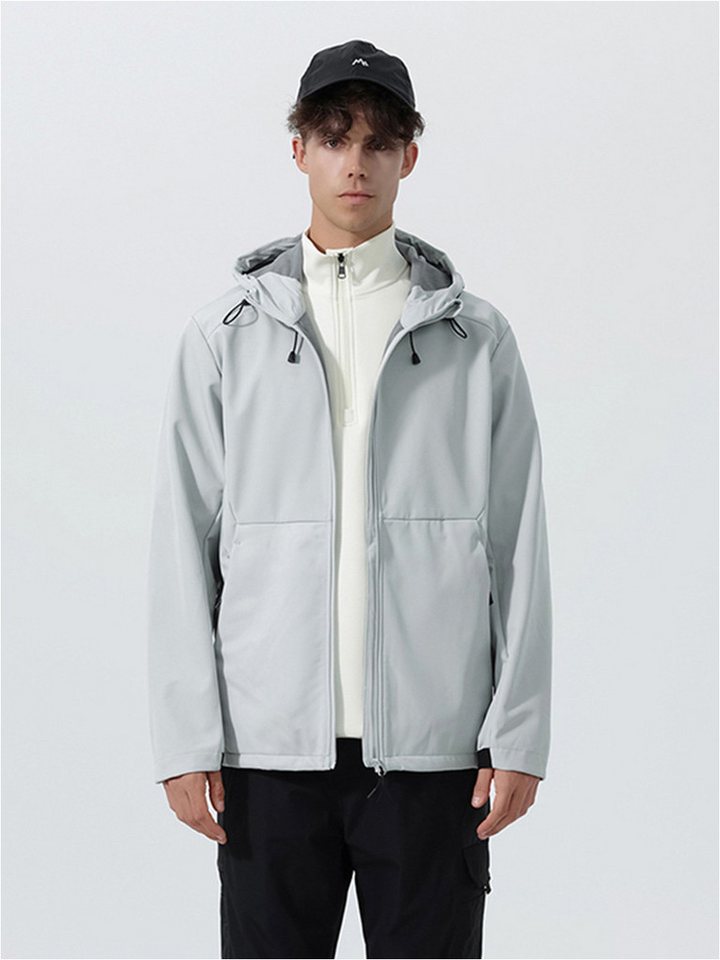 YOUTHUP Funktionsjacke Herren Outdoor-Jacke Wander- und Fahrradjacke von YOUTHUP