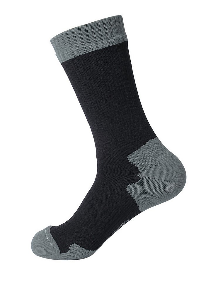 YOUTHUP Wandersocken Wasserabweisende Herren-Sport-Crewsocks im trendigen Colorblock-Design von YOUTHUP