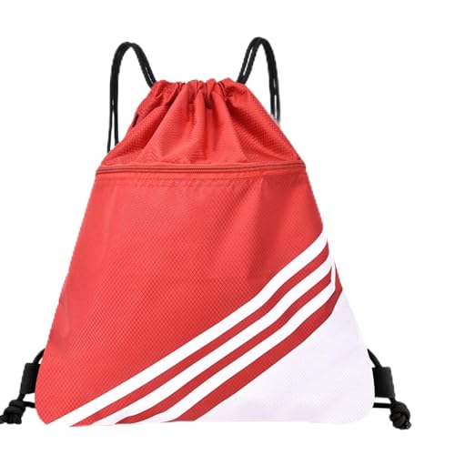 YOUYIKE Turnbeutel Sportbeutel, Mode Sport Rucksack, Große Kapazität Kordelzug Turnbeutel mit Schuhfach, Verstellbar Turnbeutel Wasserdicht, für Damen Herren Sport, Reisen, Schwimmen von YOUYIKE