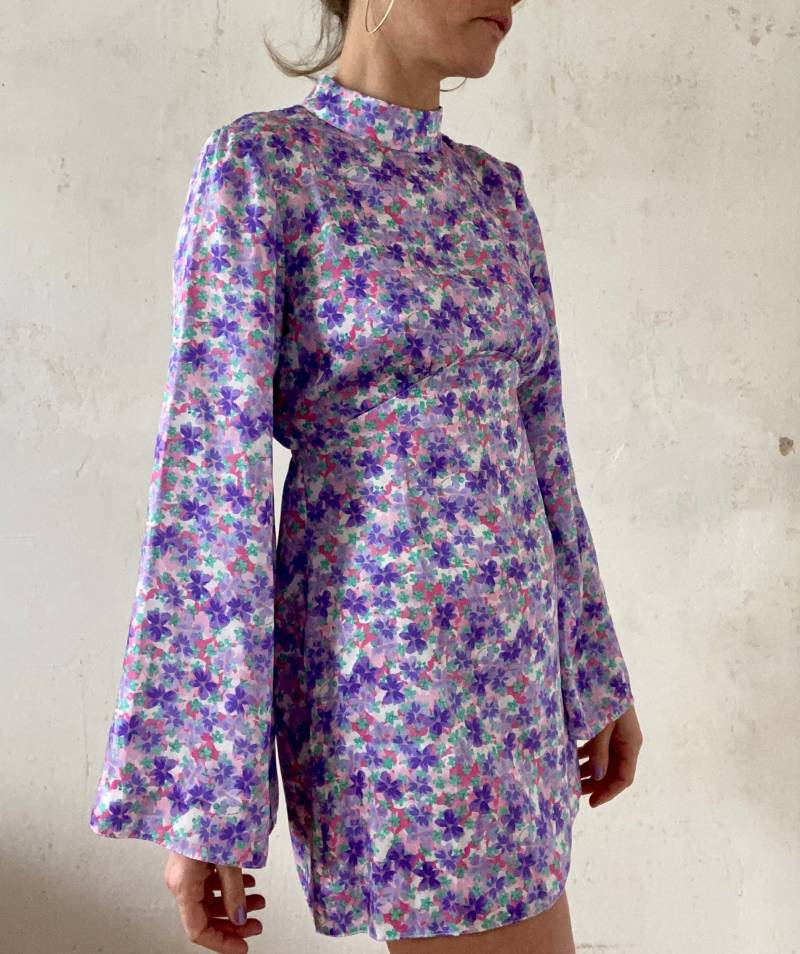 Mini Kleid Secondhand Von River Island Blumenmuster Boho 2000Er von YOUandEL