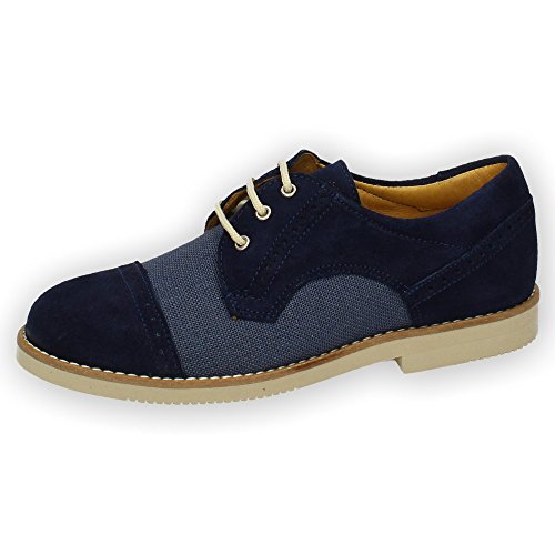 YOWAS 20335 Elegante Schuhe für Kinder, Kommunion, Marineblau, 32 EU von YOWAS