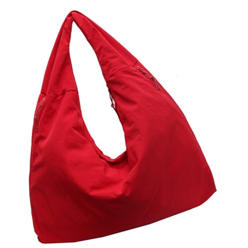 YPBEW Elegante Frauen Umhängetasche Mit Reißverschließung Verschluss Geräumiger Unterarmtaschen Handtasche Für Pendeln Und Tägliche Aktivitäten Schlampige Taschen von YPBEW