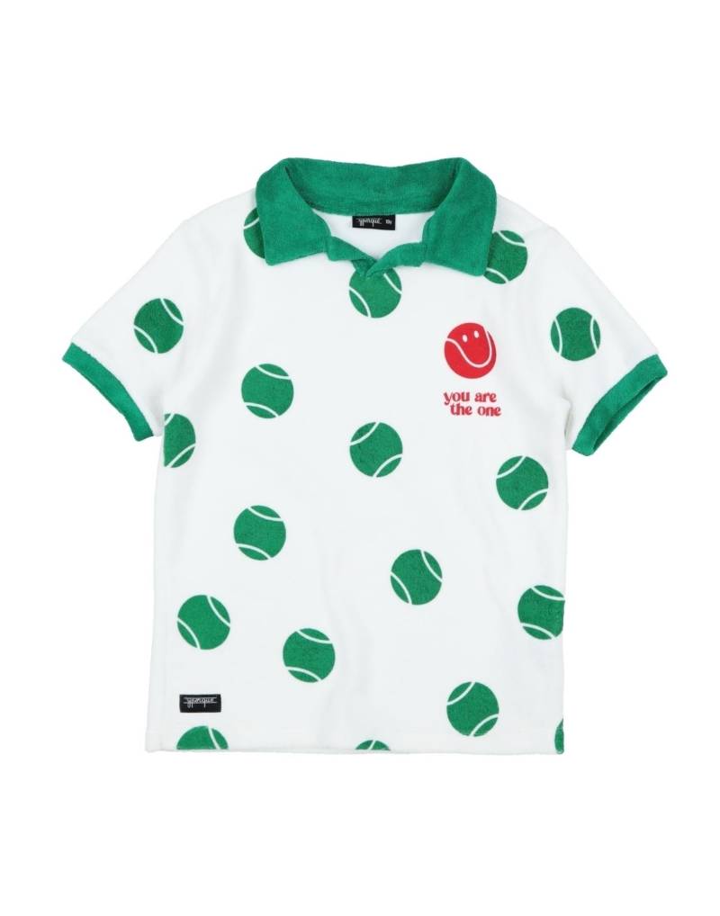 YPORQUÉ Poloshirt Kinder Weiß von YPORQUÉ