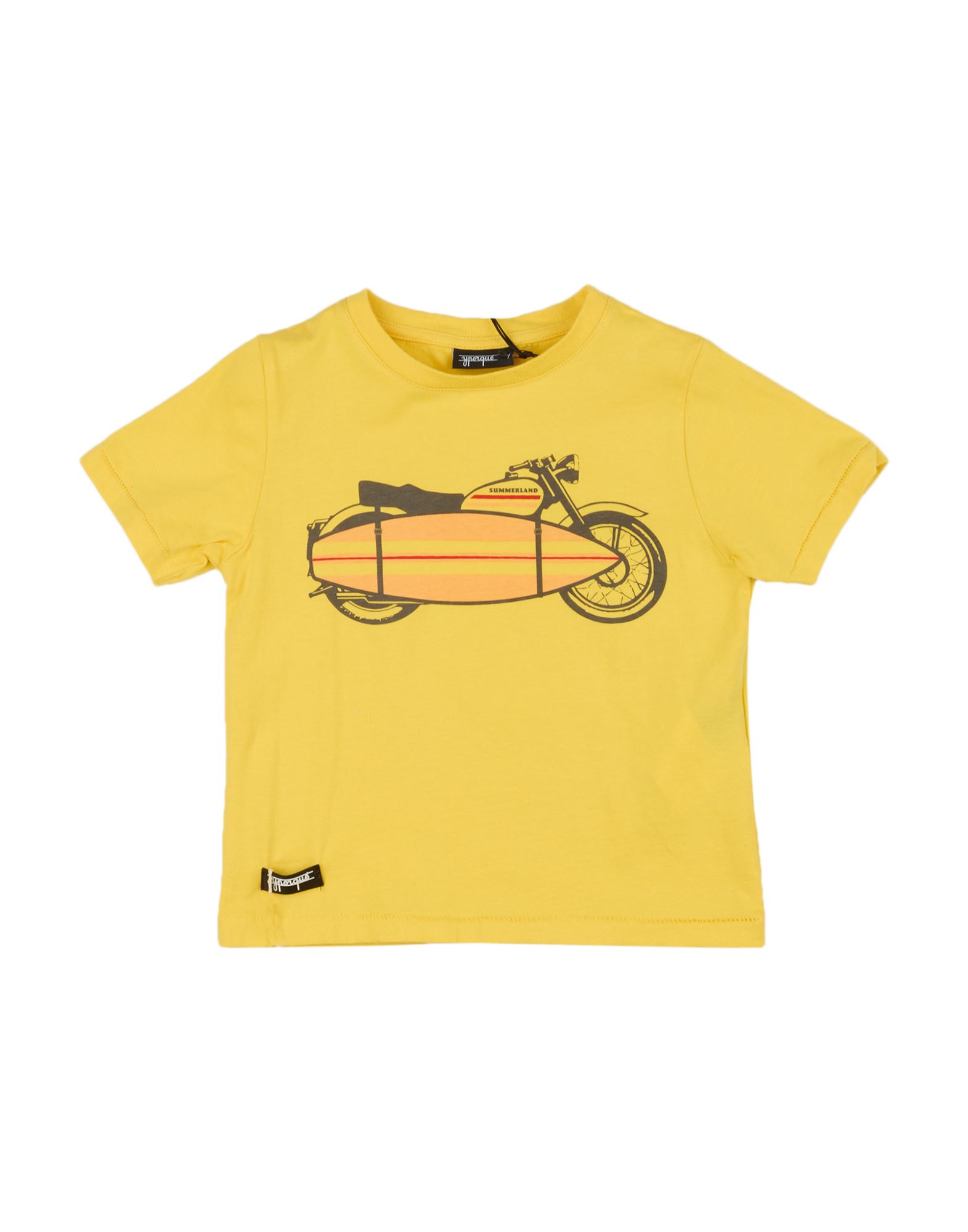 YPORQUÉ T-shirts Kinder Gelb von YPORQUÉ