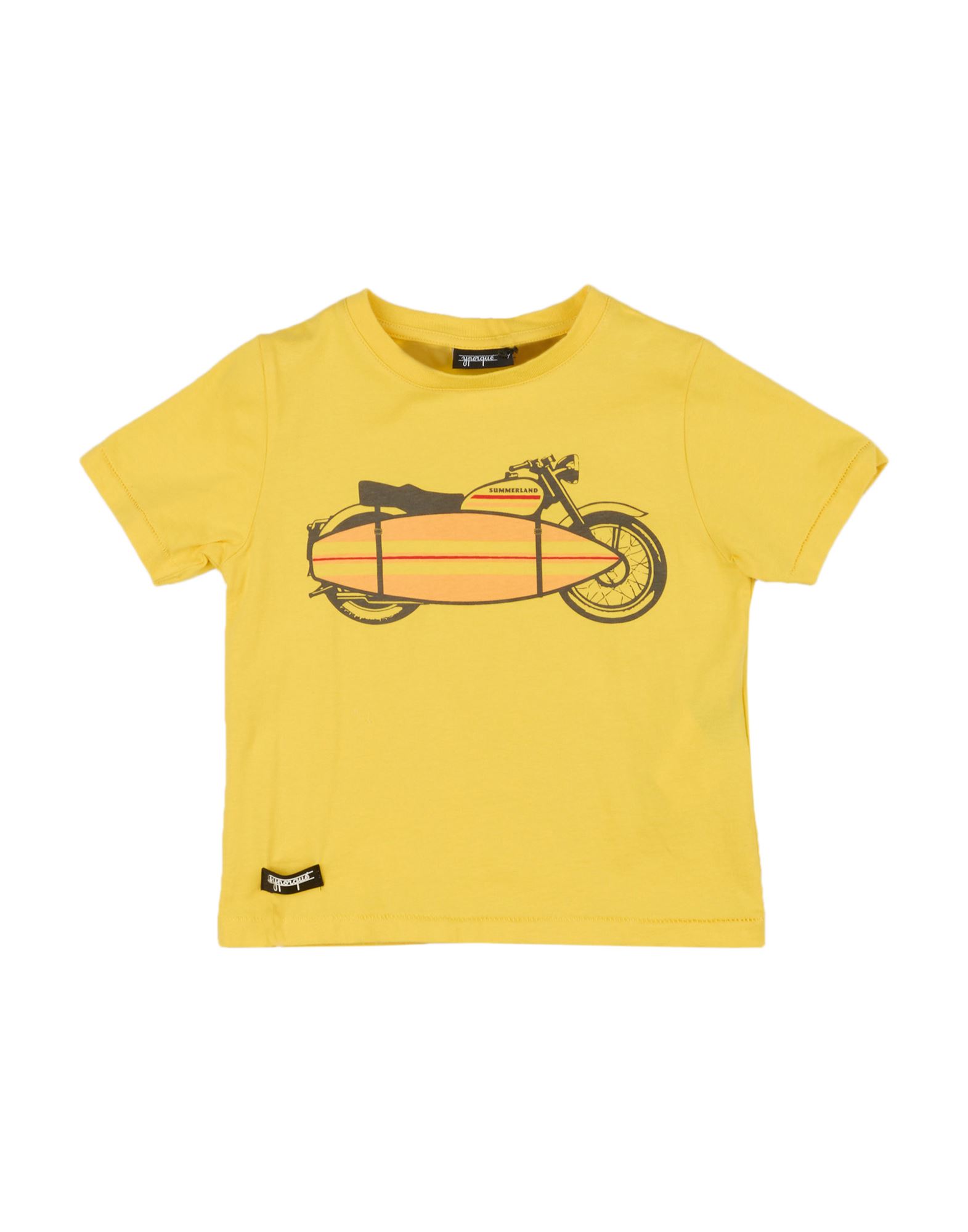 YPORQUÉ T-shirts Kinder Gelb von YPORQUÉ