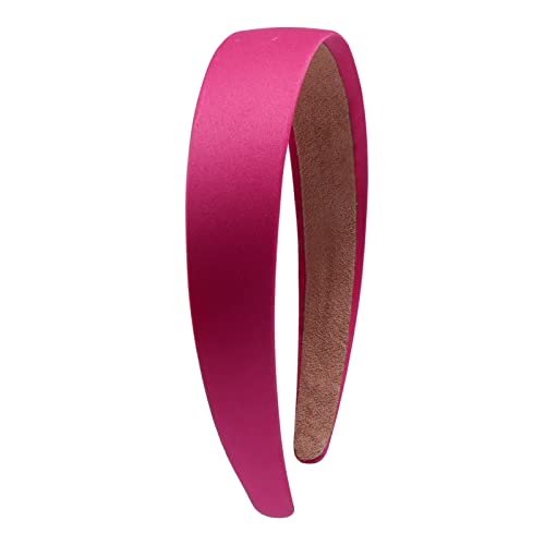 Haarnadel Frauen Haarband Einfarbig Mädchen Stirnband Haarschmuck Foto Requisite Rot (Color : Rose Red) von YPOSPDD