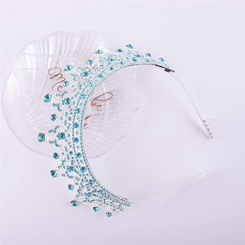 Haarschmuck, Haarschmuck, Kronen-Tiaras for Frauen, Barock-Strass, Königin-Braut-Krone, Kopfschmuck, runde Kämme, Diadem, Braut-Tiaras, Kronen, Schmuck, Abschlussball, Hochzeit, Haarschmuck von YPOSPDD