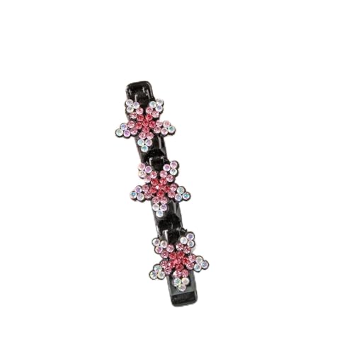 Haarspangen for Frauen, mehrfarbig, Kristalldiamant, Entenschnabel-Clip, Pony, Haarnadeln, Haarspangen, Kopfschmuck, Schmuck, 1 Stück Haarseil von YPOSPDD