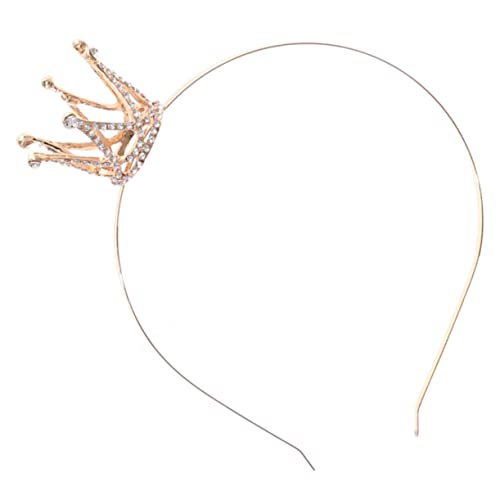 Kinder-Kronen-Stirnband, Damen-Haarschmuck, Damen-Accessoires, Kinder-Tiara, Prinzessin, Geburtstagskronen for Frauen, Tiara for Mädchen, Mädchen-Stirnband, Glitzer-Stirnbänder for Mädchen, Legierung von YPOSPDD