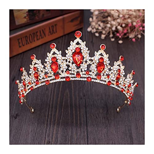 Krone Kristall Herz Braut Tiaras Krone Haarschmuck Hochzeit Strass Diadem Tiara von YPOSPDD