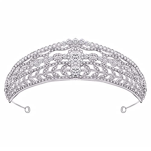 Kronen Braut Tiara Fashion Queen for Hochzeit Krone Kopfschmuck Hochzeit Haarschmuck Zubehör von YPOSPDD