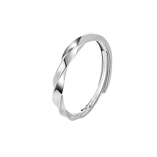 Stapelbare Ringe for Frauen – Mädchen, Hochzeit, elegant und einfach, Ringe aus 925er-Sterlingsilber for Frauen, Öffnungsring, vergoldet, verstellbarer Ring, ästhetischer Punk, Y-2K-Ringe for Männer, von YPOSPDD