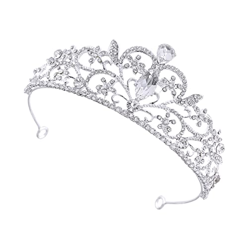 Vintage Dekor Kopf Mädchen Stirnband Kopfschmuck Abschlussball Legierung Haar Cosplay Zink Festival Party Braut Design Hoop Hochzeit Braut Kristall Geburtstag Strass Mädchen Kostüm Dekorative Hochzeit von YPOSPDD