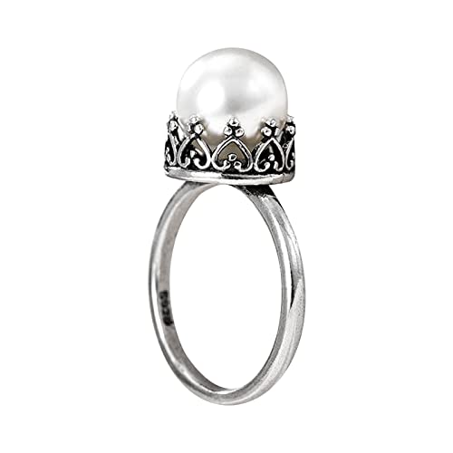 YPOSPDD Ringe for Damen 2023_ Vintage-Ring for Damen, Modeschmuck, beliebte Accessoires (Color : Silver, Size : 10) von YPOSPDD