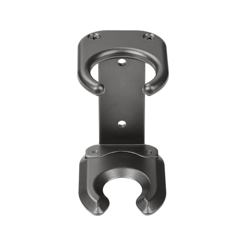 Belüfteter Haartrockner-Organizer, Wandmontage, Haartrockner-Ständer für Badezimmer oder Schönheitssalons, Metalllegierung von YPREWY