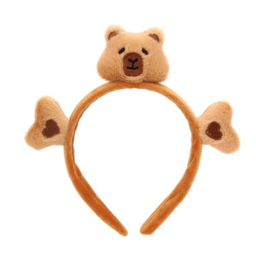 Bequeme Bärenform-Kopfbedeckung für Kinder und Jugendliche, Mädchen, Haar-Accessoire, Cartoon-Stirnband Bequeme Bärenform-Kopfbedeckung für Kinder und Jugendliche, Mädchen, Haar-Accessoire, Cartoon-Stirnband von YPREWY