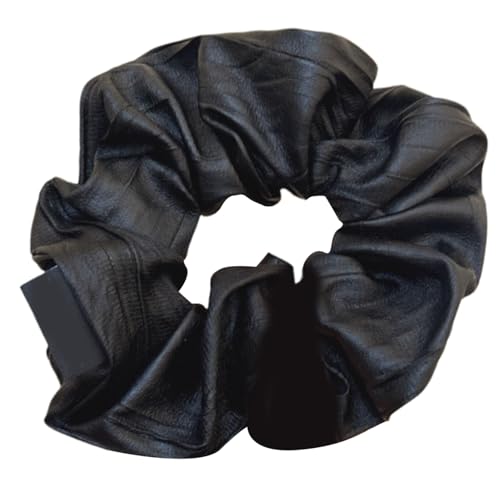 Elegante Leder-Haargummis, süße, einfache Styles, Haarringe, tägliches Tragen für modische Frauen von YPREWY