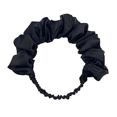 Haarband mit plissiertem Design, für Damen, Gesicht, Make-up, Stirnband, weiche Köpfe zum Baden, Duschen, Waschen des Gesichts von YPREWY