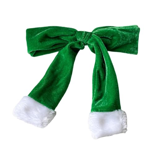 Haarspangen mit pelzigen Weihnachtsmotiven, süße Haarnadel, Weihnachten, pelzige Haarspange, Weihnachten für Frauen von YPREWY