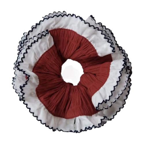 Hohlen Spitzen-Haargummi, große Blume, Lolitas, Haargummi, Haargummi für Partys und den täglichen Gebrauch von YPREWY