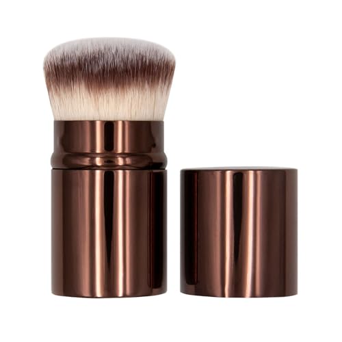 Kompakter Teleskop-Beauty-Pinsel für Damen, Gesichts-Make-up und Puder, leicht zu transportieren, Kosmetikpinsel mit hygienischem Deckel, unverzichtbarer Make-up-Pinsel für Frauen Kompakter Teleskop-Beauty-Pinsel für Damen, Gesichts-Make-up und Puder, leicht zu transportieren, Kosmetikpinsel mit hygienischem Deckel, unverzichtbarer Make-up-Pinsel für Frauen von YPREWY