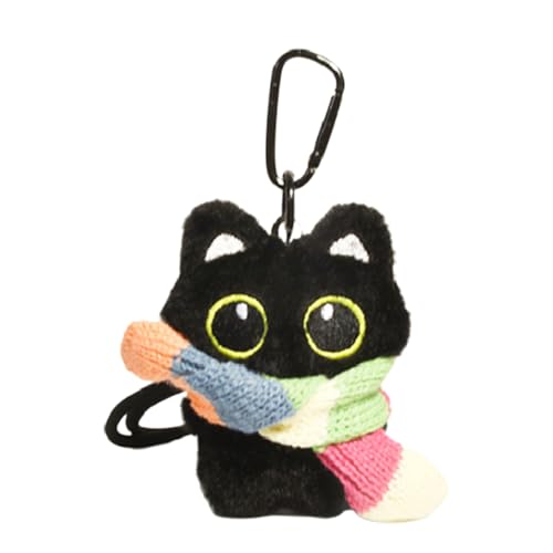 Lovely Cat Plush Coin Purse Pendant Lightweight Keychain Unique Hanging Pendant for Girls and Cat Lovers, Regenbogen-Pullover Lovely Cat Plush Coin Purse Pendant Lightweight Keychain Unique Hanging Pendant for Girls and Cat Lovers, Regenbogen-Pullover von YPREWY
