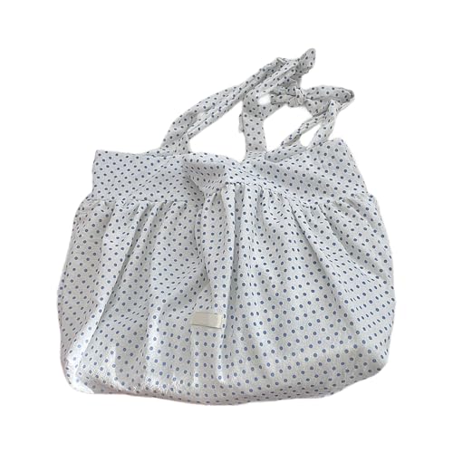 Modische Umhängetasche aus Segeltuch im koreanischen Stil, lässige Handtasche, Unterarm-Geldbörse mit einzigartigem Bindeband und geräumiger Innenseite, g, One Size von YPREWY