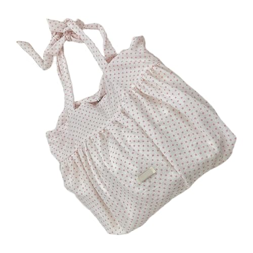 Modische Umhängetasche aus Segeltuch im koreanischen Stil, lässige Handtasche, Unterarm-Geldbörse mit einzigartigem Bindeband und geräumiger Innenseite, h, One Size von YPREWY