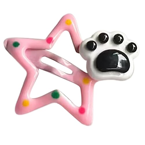 Pony-Haarnadeln für Damen und Kinder, Stern-Kopfschmuck, Haarspangen, Zubehör, süße Mädchen-Haarnadeln Pony-Haarnadeln für Damen und Kinder, Stern-Kopfschmuck, Haarspangen, Zubehör, süße Mädchen-Haarnadeln von YPREWY