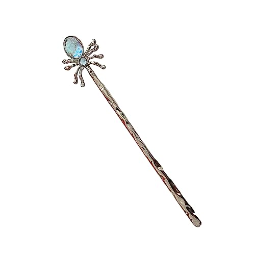 Vielseitige Hochzeits-Haarspangen mit Mondstein, trendige Spinnenform, Entenschnabel-Haarspange für Damen, Urlaub, Haar-Accessoire von YPREWY