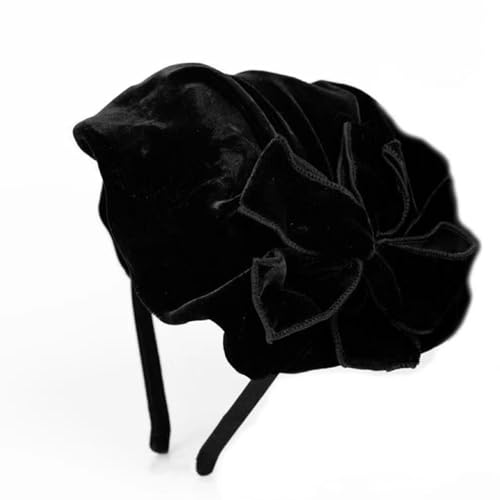 YPREWY Elegantes halbes Stirnband, Party-Haarband, modischer Hut, Kopfschmuck, Kostümzubehör, Haarband für Erwachsene, Festival, Kopfbedeckung von YPREWY