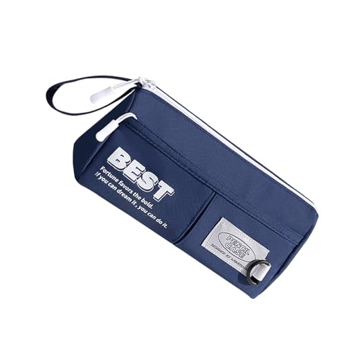 YPREWY Federmäppchen mit großem Fassungsvermögen, Reißverschluss, Stifthalter, Organizer, geräumige Tasche, große Schreibwaren, Stift-Aufbewahrungstaschen, Schüler-Bleistiftbeutel, a von YPREWY