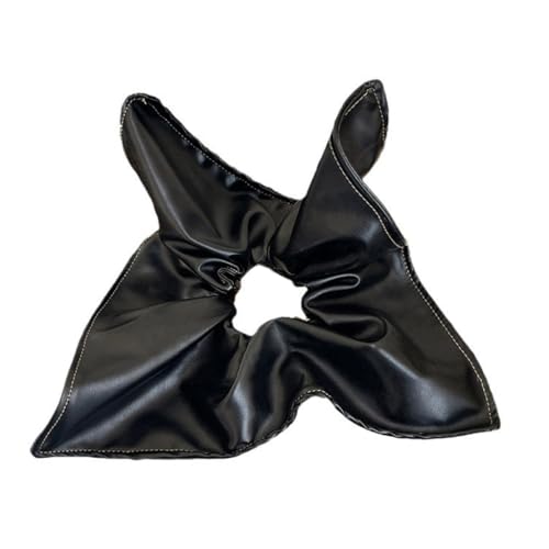 YPREWY Haargummi aus PU-Leder, elegant, elastisch, für verschiedene Anlässe, für Damen und Teenager, modisches Haarseil, Hochsteckfrisuren von YPREWY