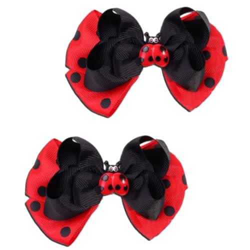 YPREWY Kreative Kinder-Haar-Accessoires, Cartoon-Tier-Designs, Doppelschleifen, Clip-Kopfbedeckung für Alltag und Partys von YPREWY