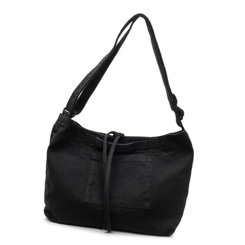 YPREWY Messenger-Tasche mit großer Kapazität für Damen, Segeltuch, Crossbody, Pendeln, trendige Schulter, Studenten, Schule, Segeltuch, Umhängetasche für Damen, große Kapazität, Schulter, Schüler von YPREWY