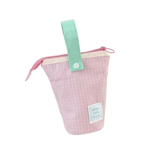 YPREWY Schlichtes Federmäppchen, Standstiftetui, ästhetische Tasche, Ständer, Halter für Studenten, japanische Stile, stehend, C von YPREWY