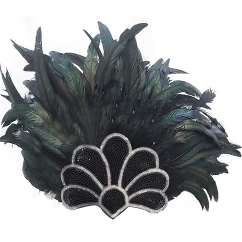 YPREWY Vintage Damen Stirnbänder Cosplay Party Haarteil Mode Kreativ Haarband für Modebegeisterte von YPREWY