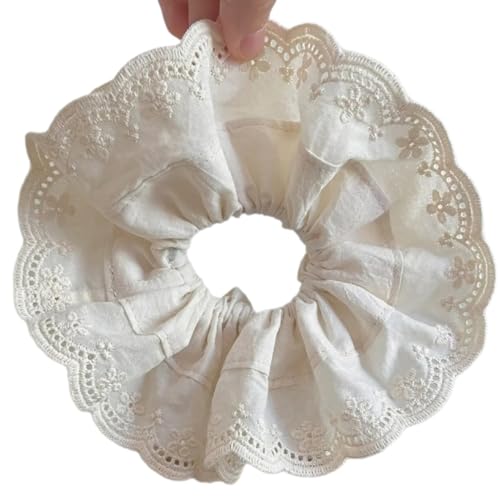 Zartes Frühlings-Haargummi, elastische Haargummis, Spitzenbesatz, Pferdeschwanz, Haargummi für Mädchen, Haarstyling-Werkzeug von YPREWY